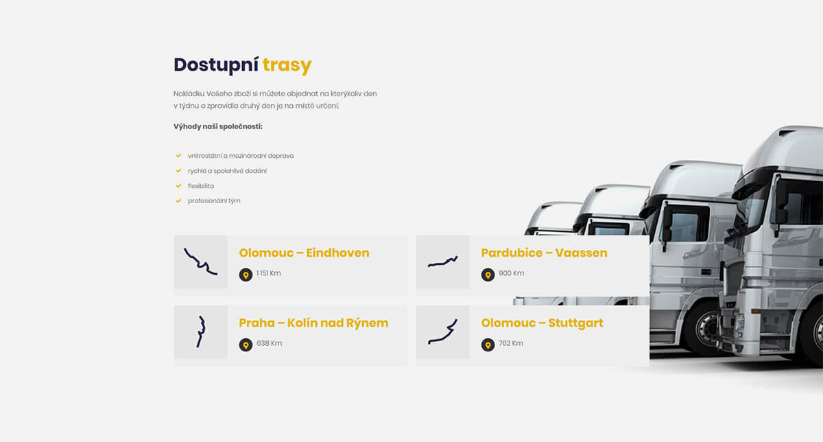 Služba webu DETRANS