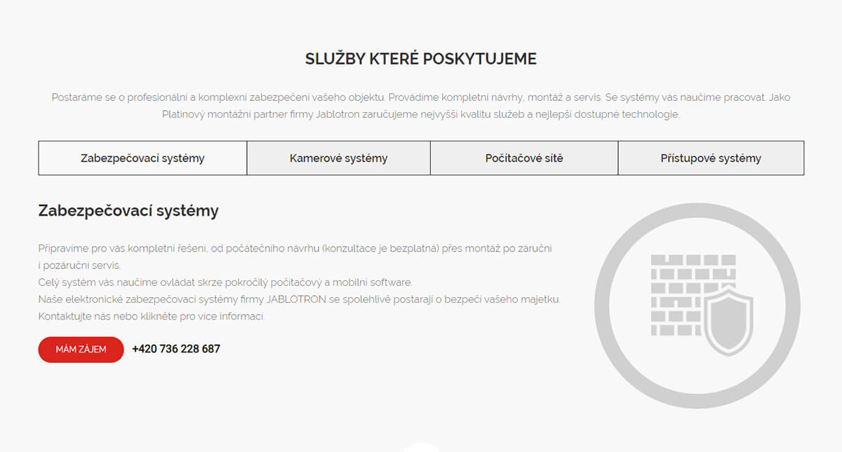 PV Písek Služby