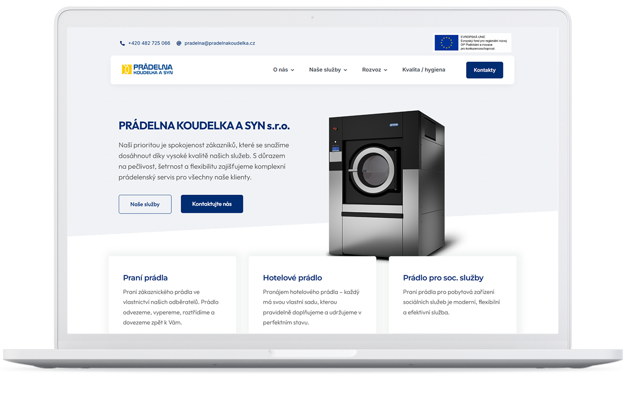 koudelka-syn reference Prádelna Koudelka